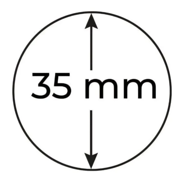 Escoines Koleksiyon 3996368437fafd14ce Yapışkansız 5 ADET Karton Kapama 35mm Madeni Para Kapaması - Resim 3