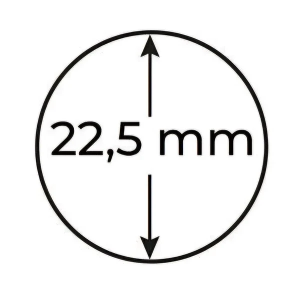 Escoines Koleksiyon 3996368437fab36ceb 5 ADET Yapışkansız Karton Kapama 22,5mm Madeni Para Kapaması - 2