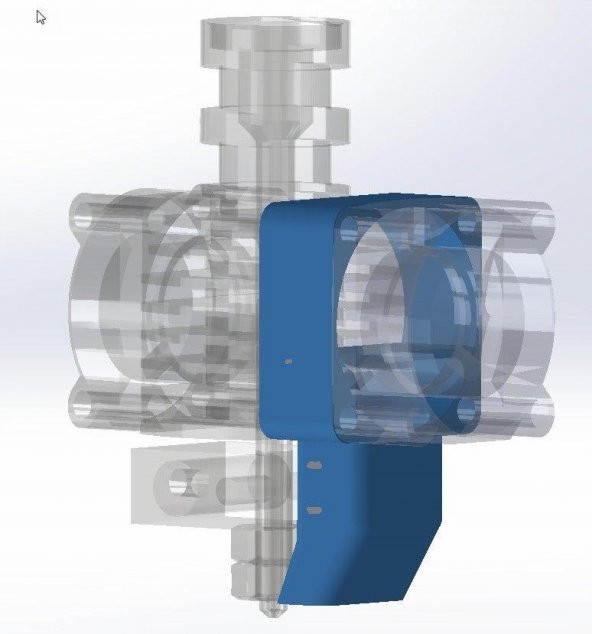 Prometheus V2 Hotend İçin Parça Soğutucu Plastik Aparat