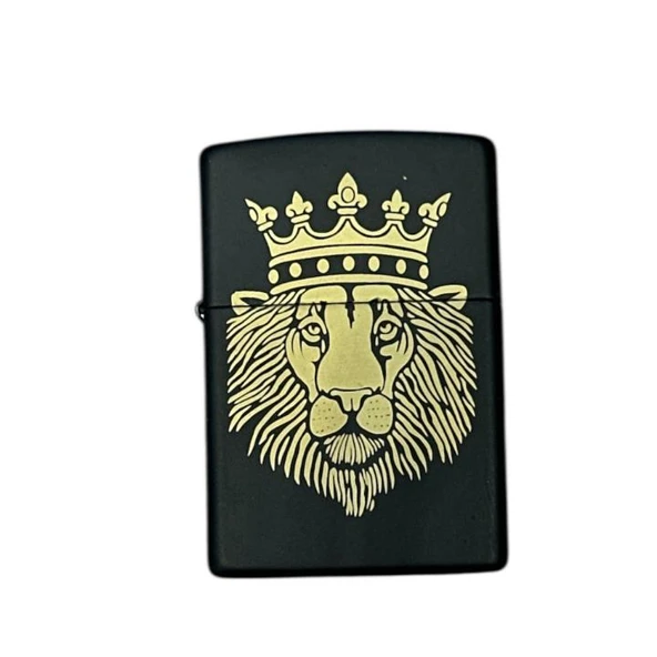 Zippo 218106472 Lion Design Laser 2 Çakmak