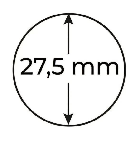 Escoines Koleksiyon 3996368437fade709b Yapışkansız Karton Kapama 5 ADET 27,5 mm Madeni Para Kapaması - Resim 2