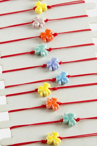 Yonca Cam İp Bileklik - Resim 3