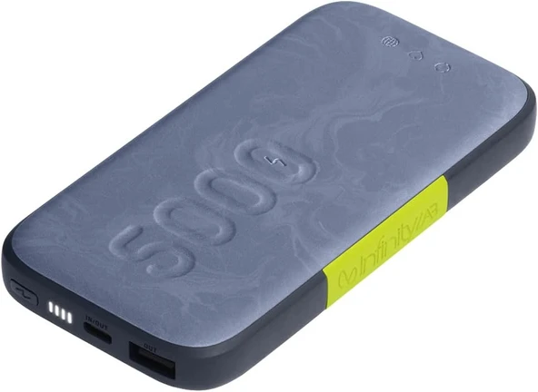 Infinitylab by Harman - InstantGo Wireless Powerbank, 5000 mAh, Mavi