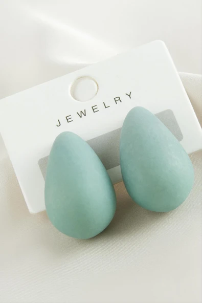 Damla Plastik Küpe - 3