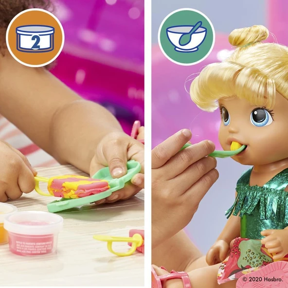 Orjinal Baby Alive Bebeğimle Yaz Eğlencesi Beslenebilen ve Suda Oynanabilen Baby Alive Oyuncak Bebek - Resim 3