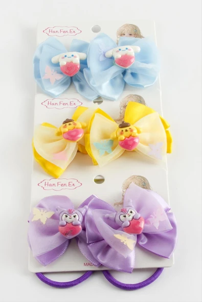 Çzgflm Karakteri Lastikli Toka 2 Adet - 3