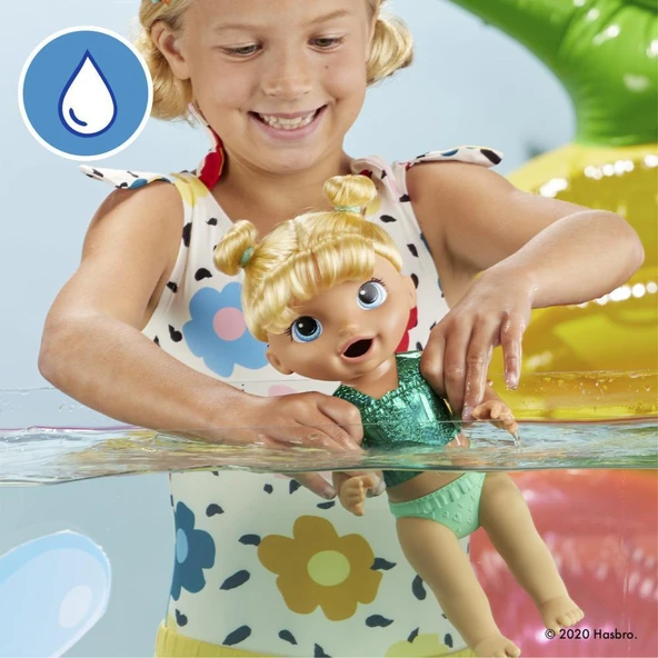 Orjinal Baby Alive Bebeğimle Yaz Eğlencesi Beslenebilen ve Suda Oynanabilen Baby Alive Oyuncak Bebek - Resim 2