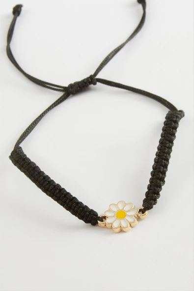 Papatya Makrome Örgülü Bileklik ürün görseli