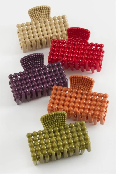 Dikdörtgen Renkli Mandal Toka 6 cm - Resim 3