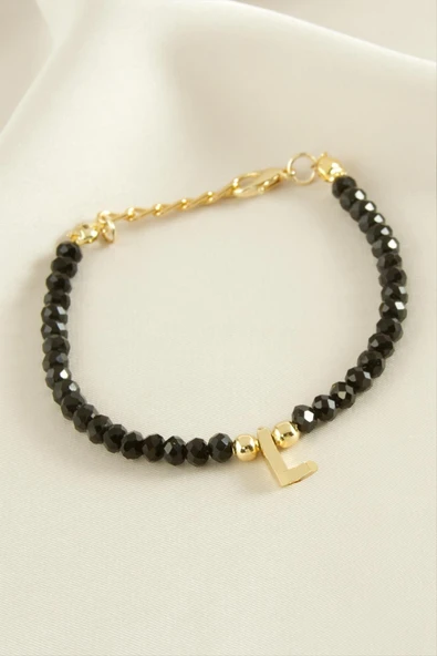 Harfli Kristal Trend Bileklik - Resim 8