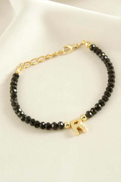 Harfli Kristal Trend Bileklik - Resim 9