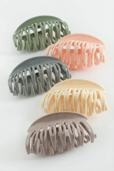 Oval Fileli Renkli Mandal Toka 8 cm