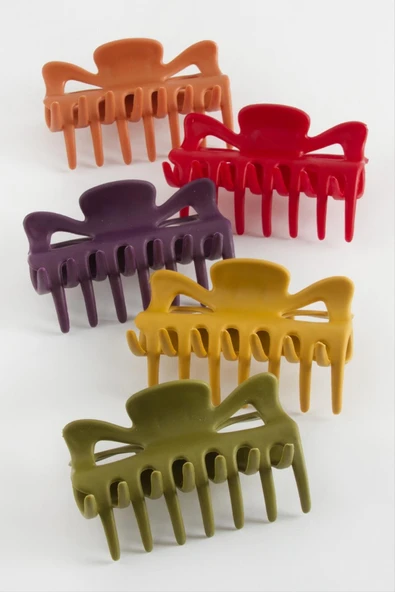 Tırpan Renkli Mandal Toka 8 cm