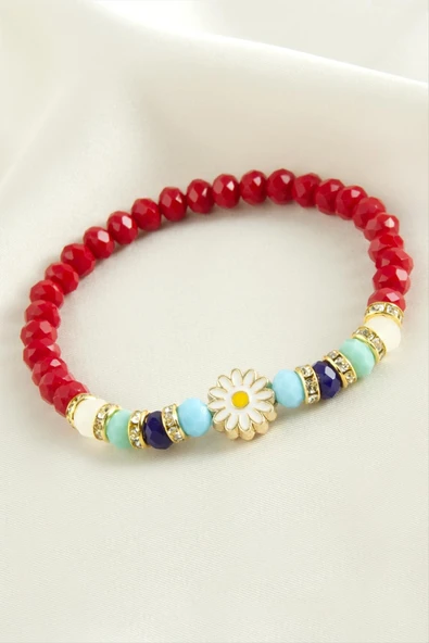 Papatya Kristal Trend Bileklik - Resim 4