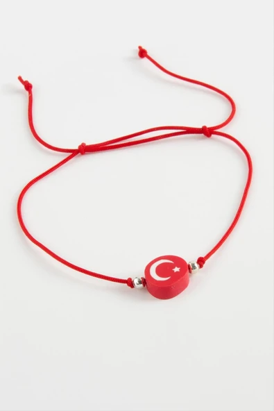 Ay Yıldız İp Bileklik Kartsız - Resim 2