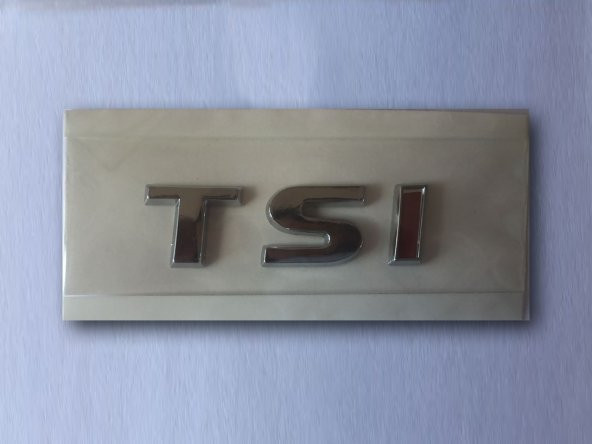 VOLKSWAGEN TSİ BAGAJ YAZISI TEK KIRMIZI 3AA853675G