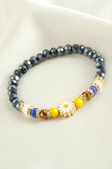 Papatya Kristal Trend Bileklik - Resim 10