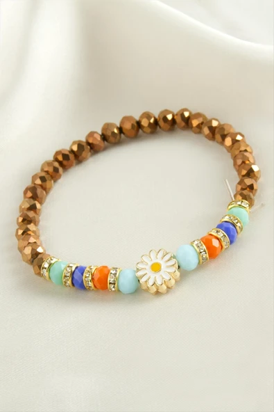 Papatya Kristal Trend Bileklik - Resim 12