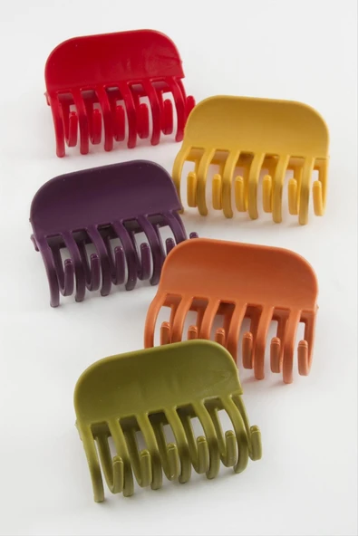 Düz Renkli Mandal Toka 6 cm - Resim 3