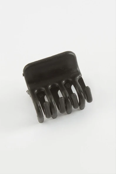 Düz Siyah Renkli Mandal Toka 4 cm - Resim 2