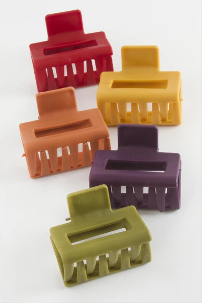 Dikdörtgen Renkli Mandal Toka 6 cm - 3