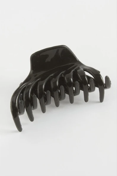 Dişli Siyah Renkli Mandal Toka 8 cm - Resim 2