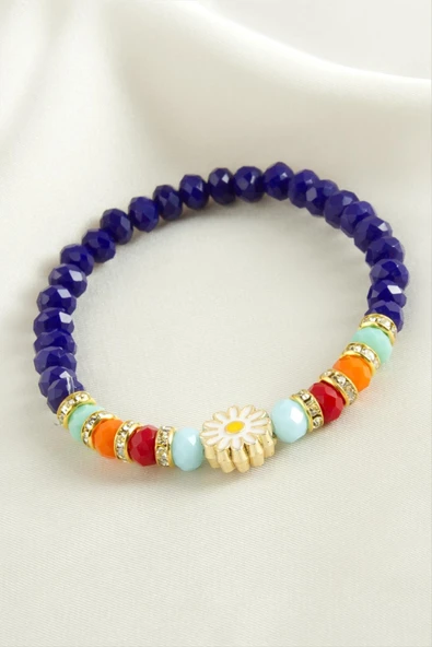 Papatya Kristal Trend Bileklik - Resim 8