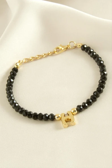 Harfli Kristal Trend Bileklik - Resim 3