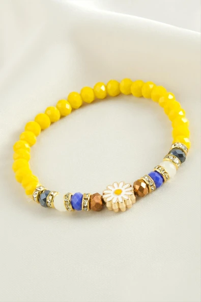 Papatya Kristal Trend Bileklik - Resim 9