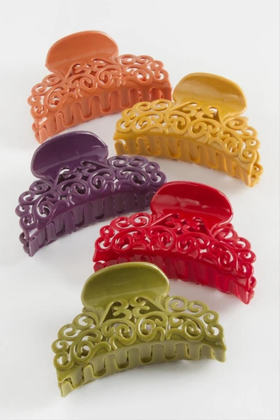 Çini Desenli Renkli Mandal Toka 8 cm ürün görseli