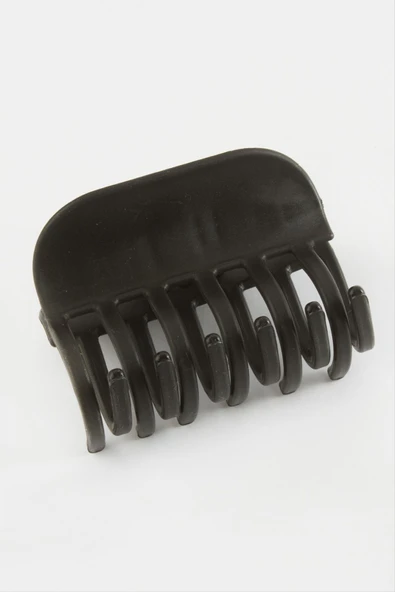 Düz Siyah Renkli Mandal Toka 6 cm - 2