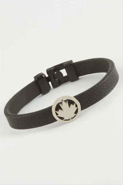 Ağaç Kaliteli Suni Deri Bileklik - Resim 2