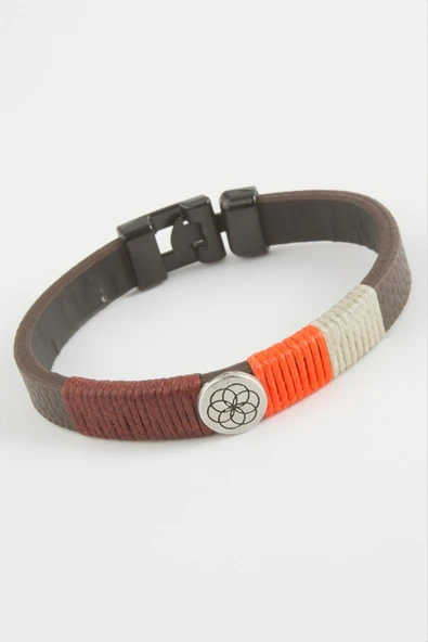 Çiçek Kaliteli Suni Deri Bileklik ürün görseli