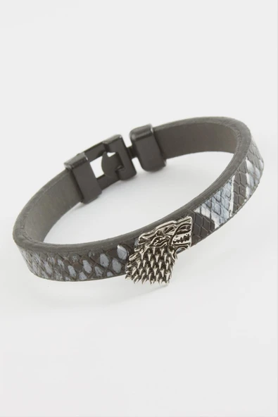 Kurt Kaliteli Suni Deri Bileklik ürün görseli 1