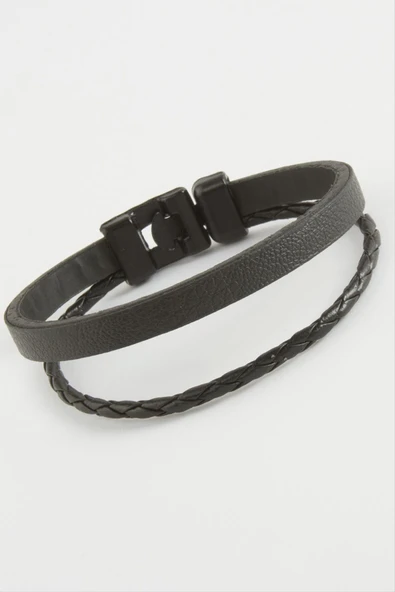 İkili Kaliteli Suni Deri Bileklik ürün görseli