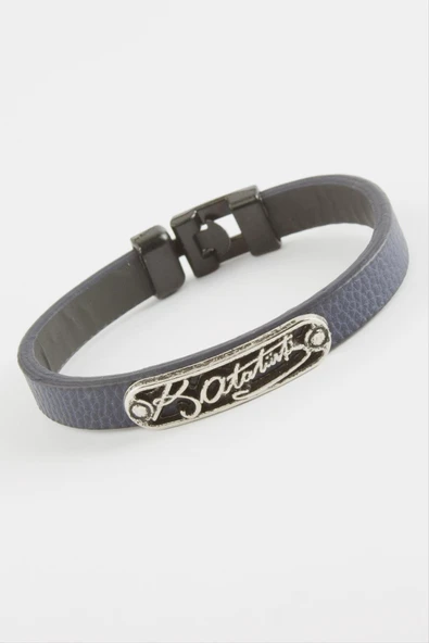 Mustafa Kemal Atatük İmzalı Kaliteli Suni Deri Bileklik - Resim 2