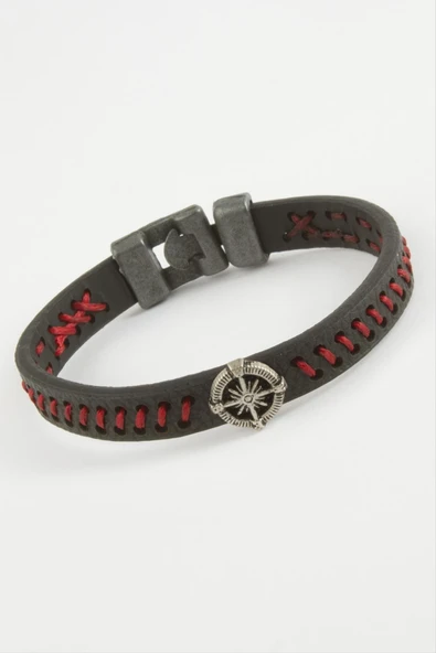 Pusula Kaliteli Suni Deri Bileklik - Resim 2