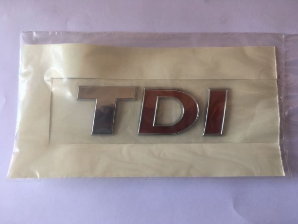 VOLKSWAGEN TDI BAGAJ YAZISI İKİ KIRMIZI (CRAFTER2010-) 2E0853675B