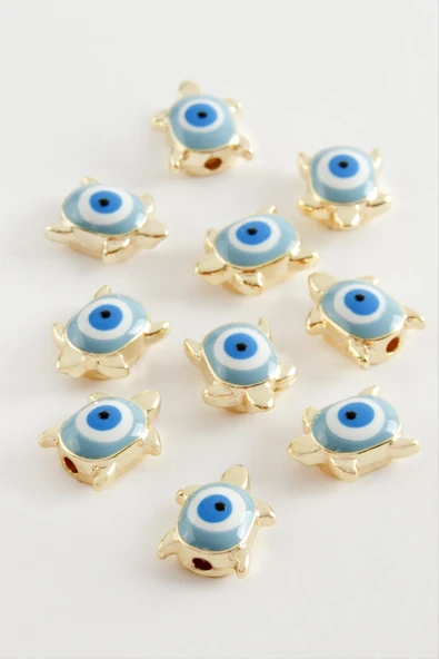 Kaplumbağa Nazar Mineli Aparat 1 Adet - Resim 4