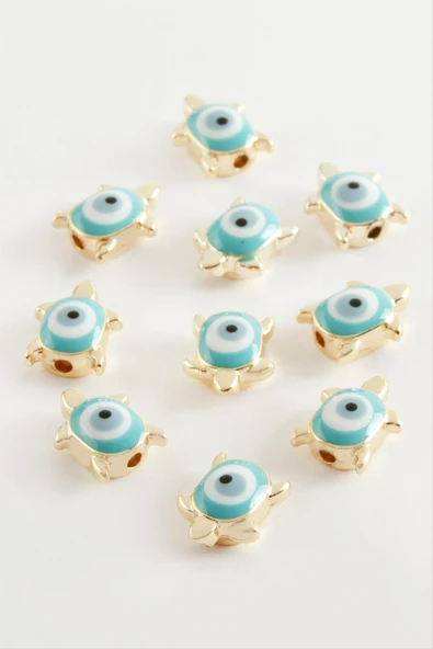 Kaplumbağa Nazar Mineli Aparat 1 Adet - Resim 2