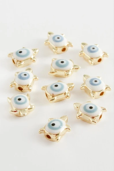 Kaplumbağa Nazar Mineli Aparat 1 Adet - Resim 3