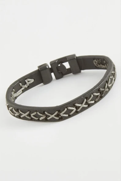 İpli Kaliteli Suni Deri Bileklik - 2