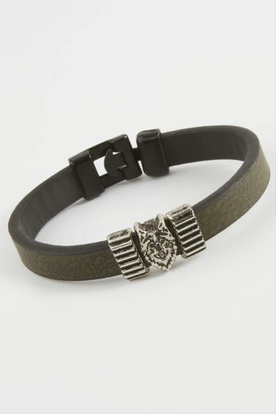 Kurt Kaliteli Suni Deri Bileklik - Resim 2