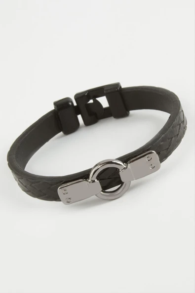 Halka Kaliteli Suni Deri Bileklik ürün görseli