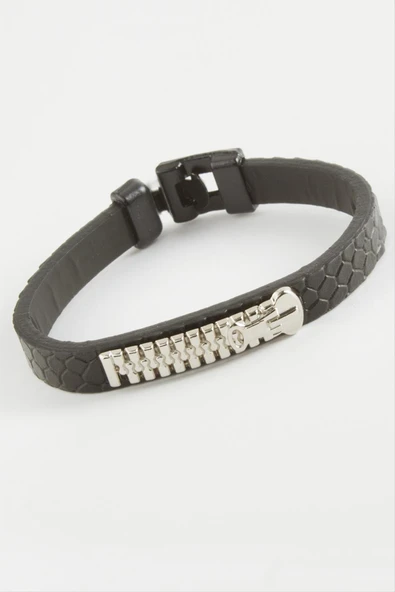 Fermuar Kaliteli Suni Deri Bileklik ürün görseli