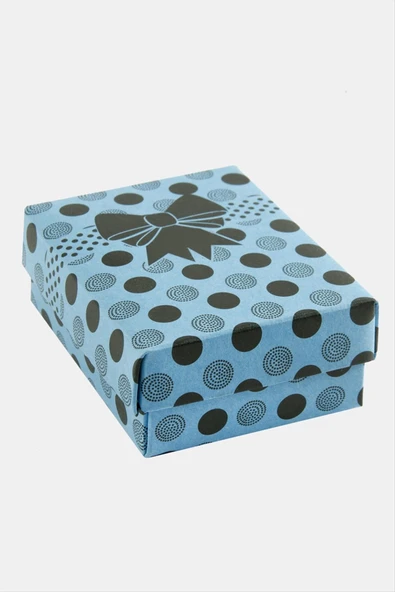 Fiyong Benekli Set Kolye Kutusu - Resim 2