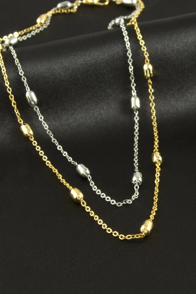 Silindir İkili Kolye - 2