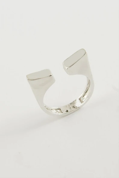 Köşeli Metal Yüzük ürün görseli