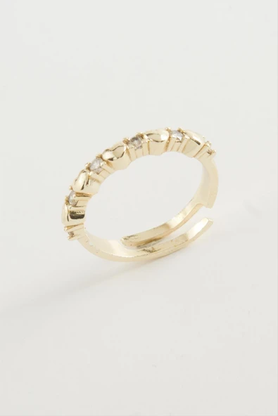 Kalp Taşlı Yüzük - Resim 3