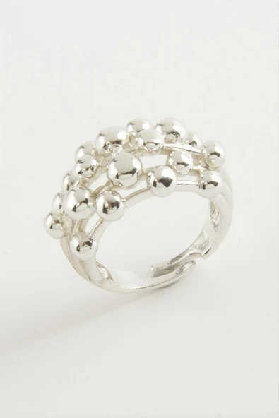 Yuvarlak Metal Yüzük - Resim 3